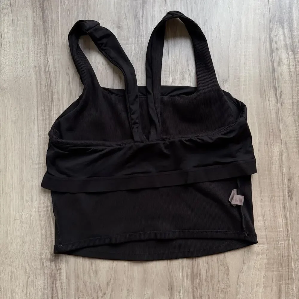 Alo yoga ribbed cropped tank